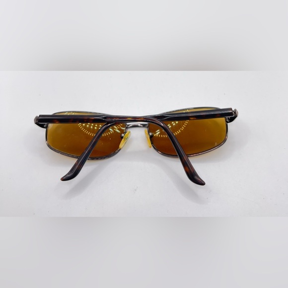 Vintage Matsuri M3 6002 Brown Rectangular Sunglasses Frames Only - Picture 4 of 8